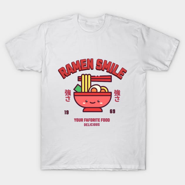 ramen food T-Shirt by jekoba